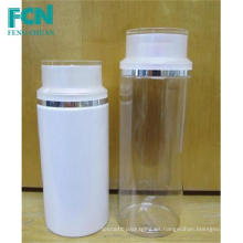 PETG botella plástica de plástico redonda de plástico tóner